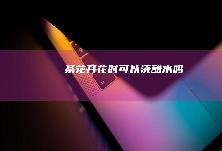 茶花开花时可以浇醋水吗