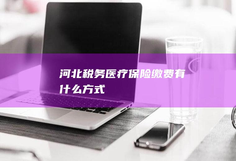 河北税务医疗保险缴费有什么方式