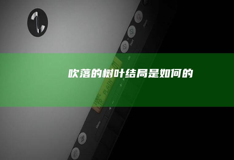 《吹落的树叶》结局是如何的