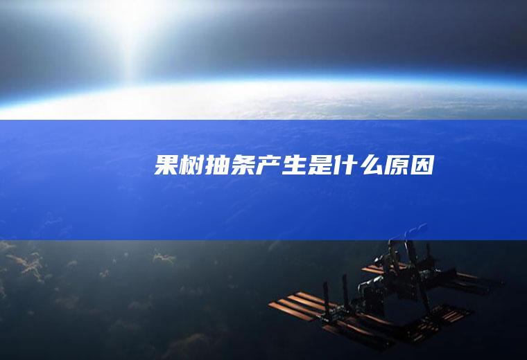 果树抽条产生是什么原因