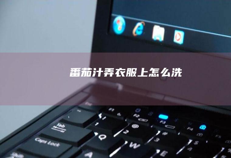 番茄汁弄衣服上怎么洗