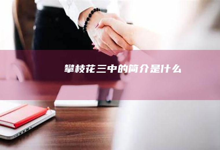 攀枝花三中的简介是什么