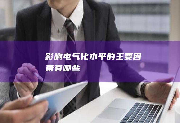 影响电气化水平的主要因素有哪些
