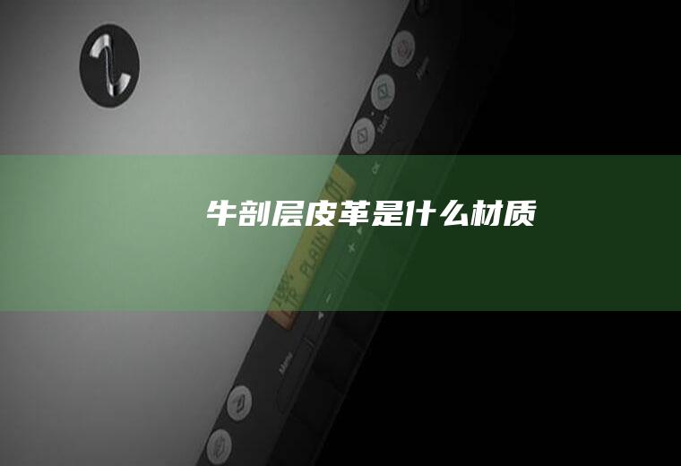 牛剖层皮革是什么材质