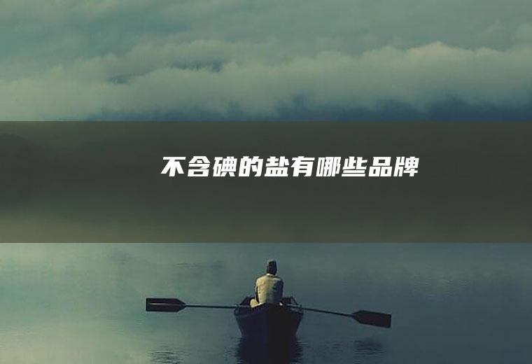 不含碘的盐有哪些品牌
