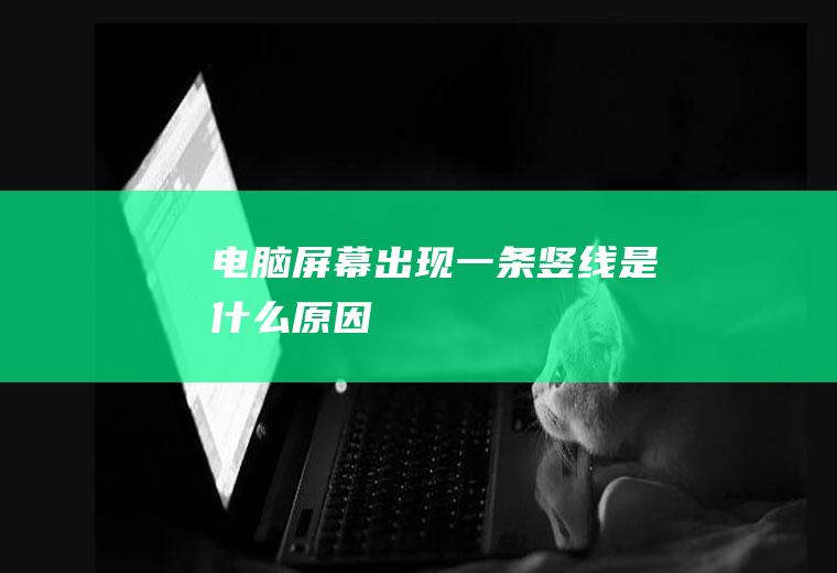 电脑屏幕出现一条竖线是什么原因
