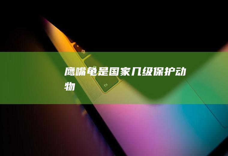 鹰嘴龟是国家几级保护动物