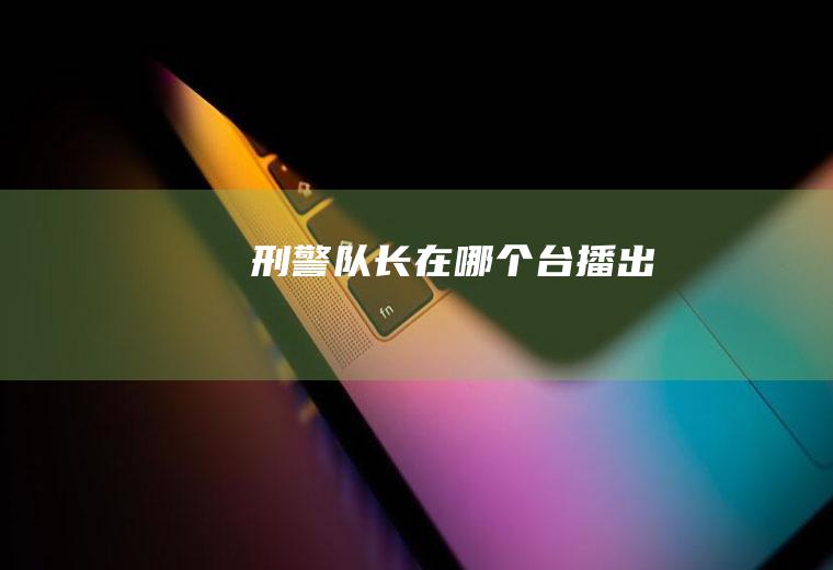 《刑警队长》在哪个台播出