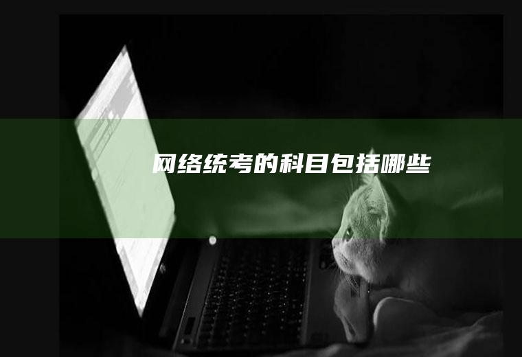 网络统考的包括哪些