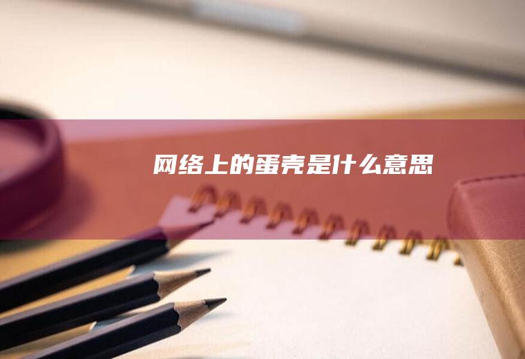 网络上的是
