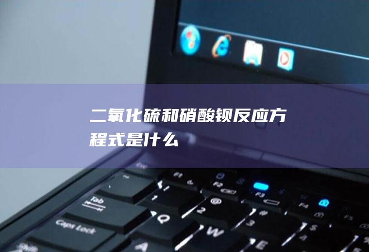 二氧化硫和硝酸钡反应方程式是什么