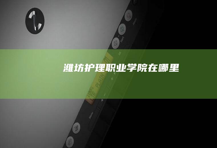潍坊护理职业学院在哪里