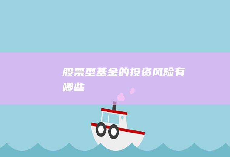 股票型基金的投资风险有哪些