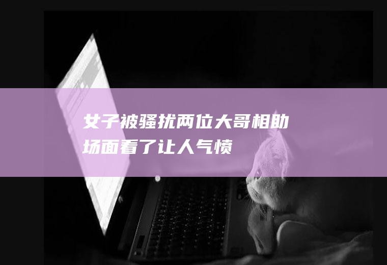 女子被骚扰两位大哥相助场面看了让人气愤