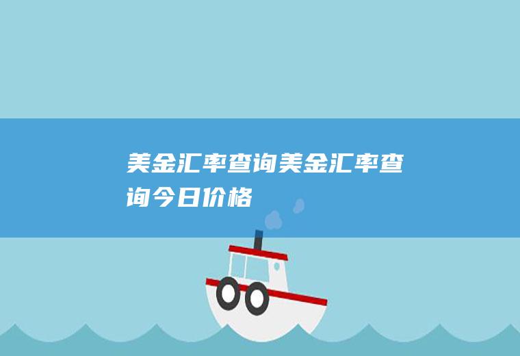 美金汇率查询美金汇率查询今日价格