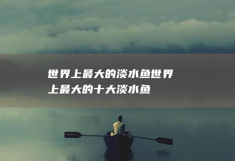 世界上最大的淡水鱼(世界上最大的十大淡水鱼)