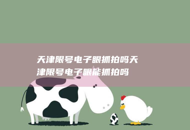 天津限号电子眼抓拍吗天津限号电子眼能抓拍吗