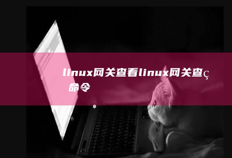 linux网关查看linux网关查看命令
