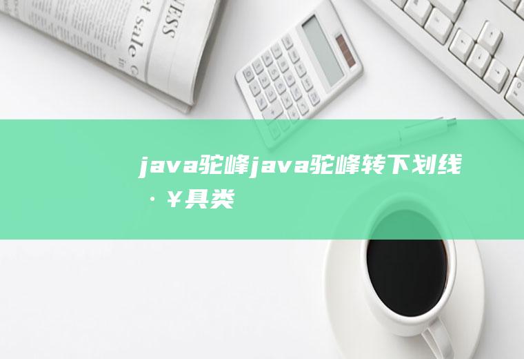 java驼峰java驼峰转下划线工具类