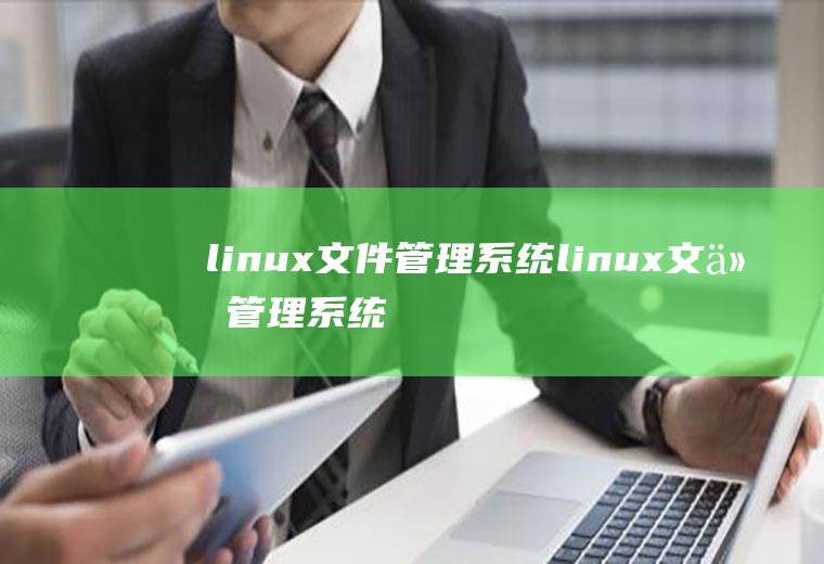 linux文件管理系统linux文件管理系统的组成部分