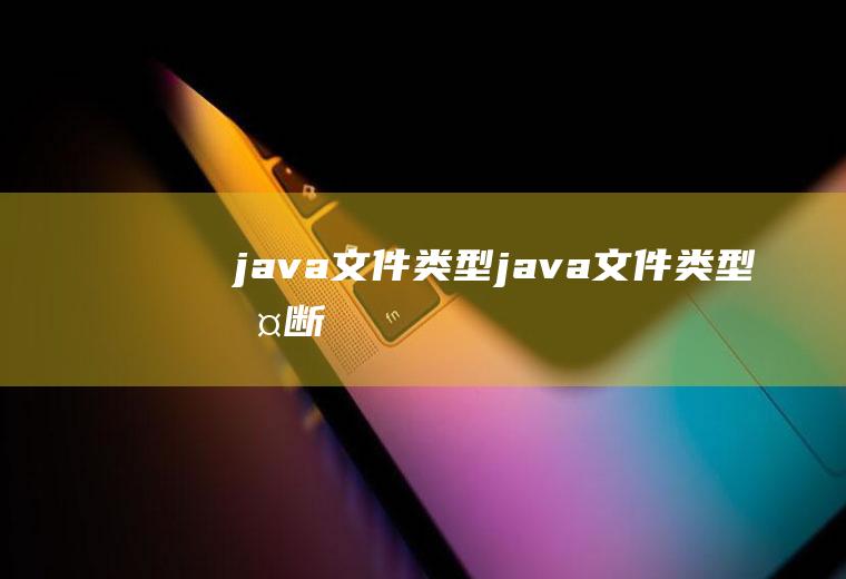 java文件类型java文件类型判断