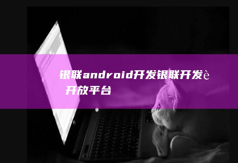 银联android开发银联开发者开放平台