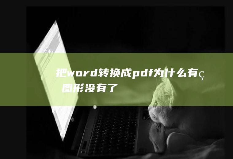 把word转换成pdf为什么有的图形没有了
