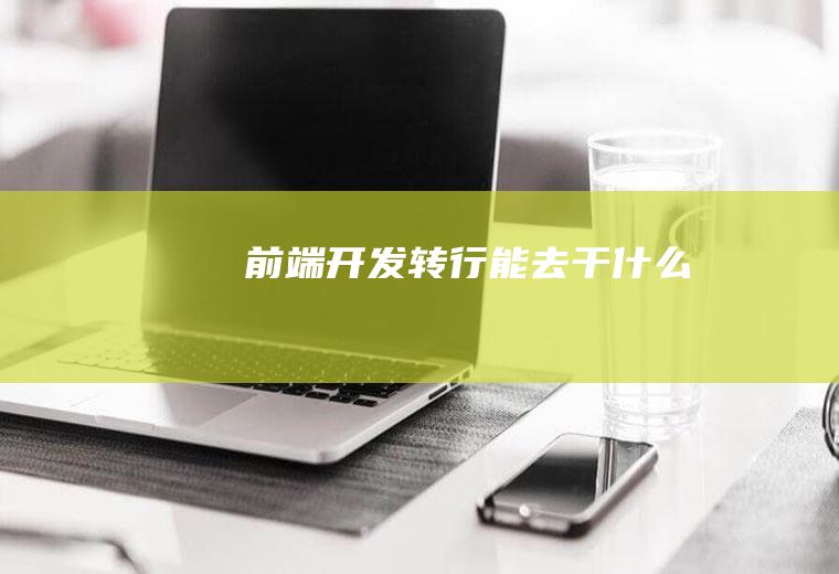 前端开发转行能去干什么