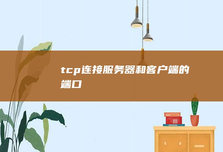 tcp连接服务器和客户端的端口