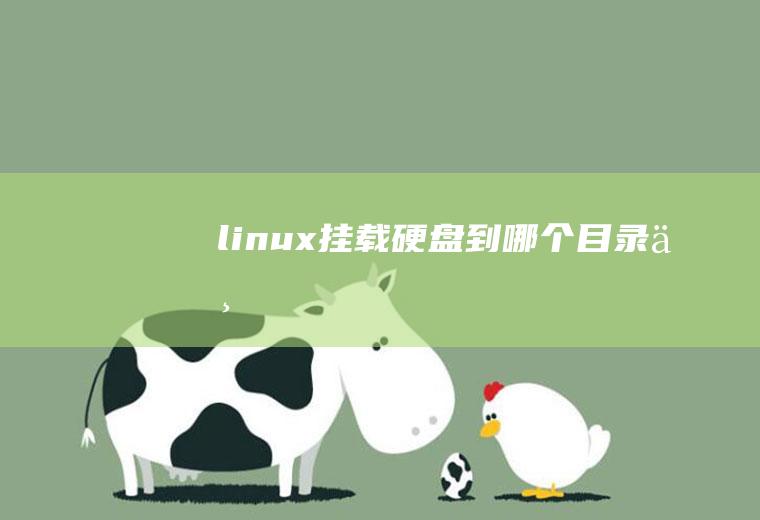 linux挂载到哪个下