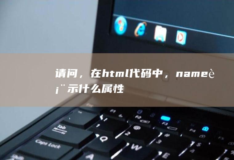请问,在html代码中,name表示什么属性