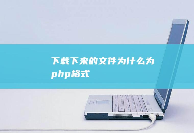 下载下来的文件为什么为php格式