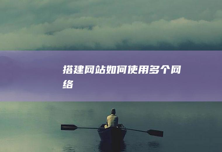 搭建网站如何使用多个网络