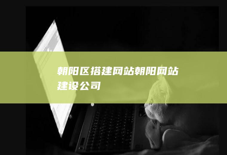 朝阳区搭建网站朝阳网站建设公司