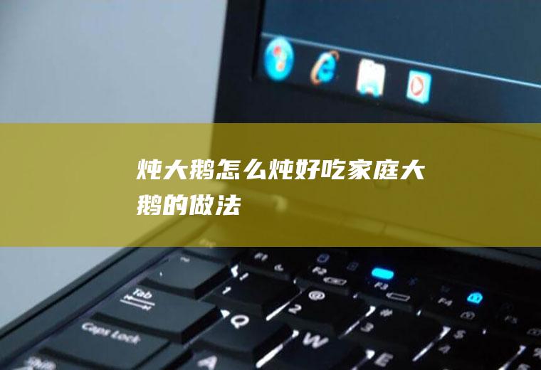 炖大鹅怎么炖好吃(家庭大鹅的做法)