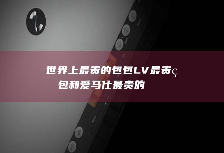 世界上最贵的包包(LV最贵的包和爱马仕最贵的包)