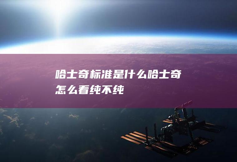 哈士奇标准是什么(哈士奇怎么看纯不纯)