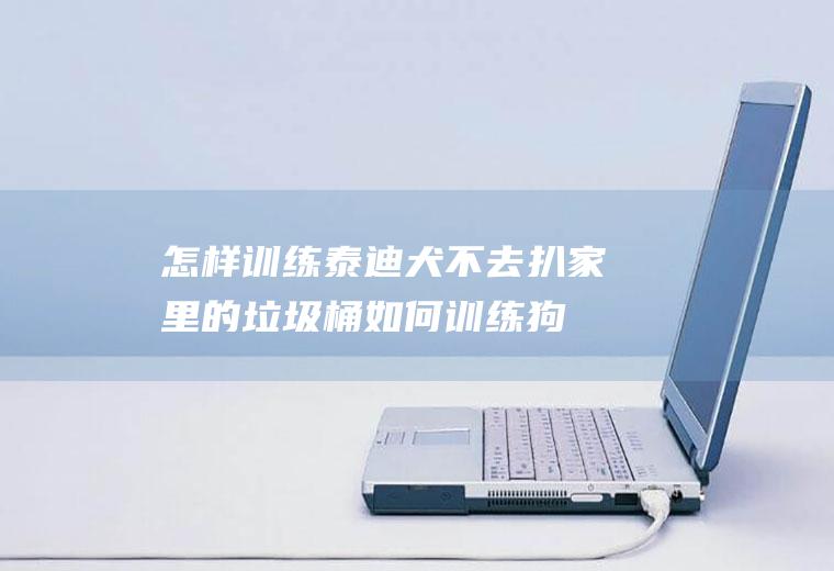 怎样训练泰迪犬不去扒家里的垃圾桶(如何训练狗把垃圾放垃圾桶)