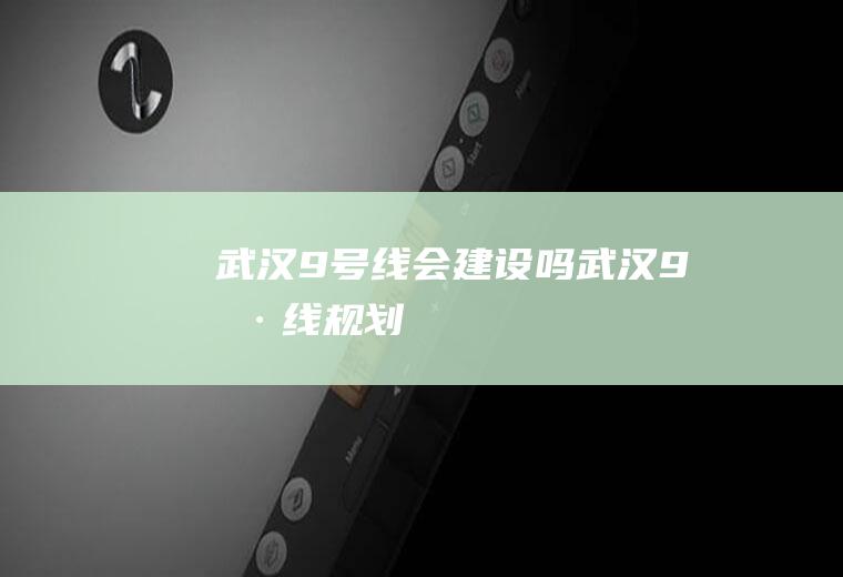 武汉9号线会建设吗(武汉9号线规划)