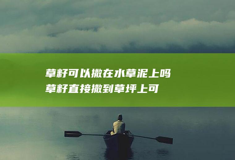 草籽可以撒在水草泥上吗(草籽直接撒到草坪上可以活么)