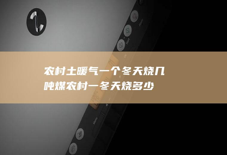 农村土暖气一个冬天烧几吨煤(农村一冬天烧多少煤)
