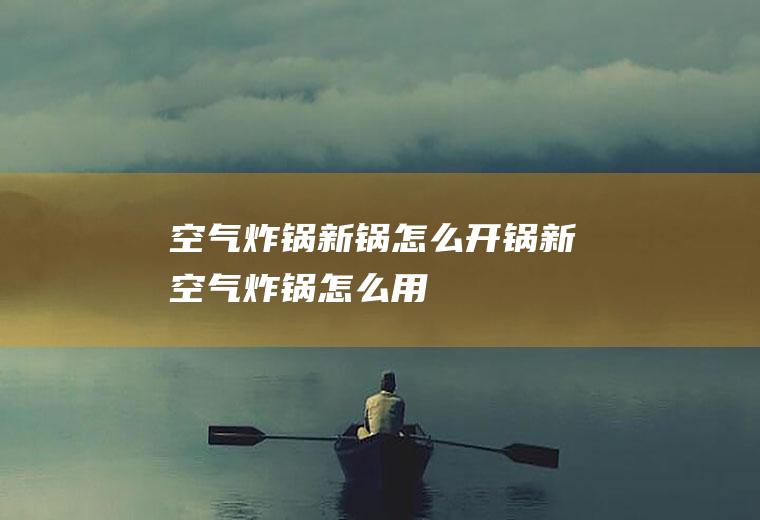 空气炸锅新锅怎么开锅(新空气炸锅怎么用)