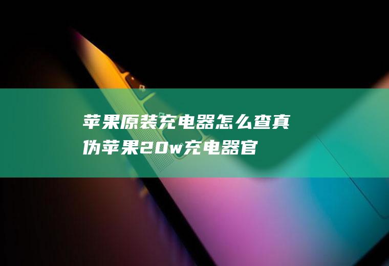 苹果原装充电器怎么查真伪,苹果20w充电器官方查真伪？