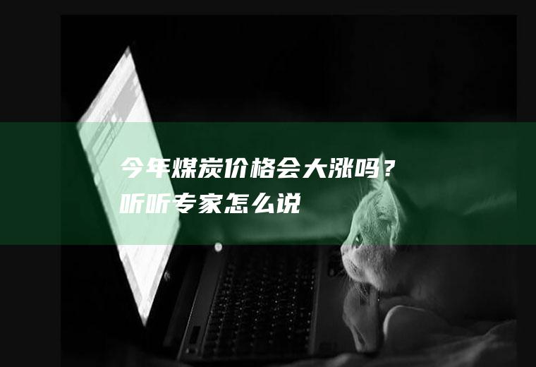 今年煤炭价格会大涨吗？听听专家怎么说!