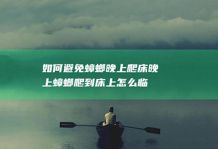如何避免蟑螂晚上爬床(晚上蟑螂爬到床上怎么临时处理)