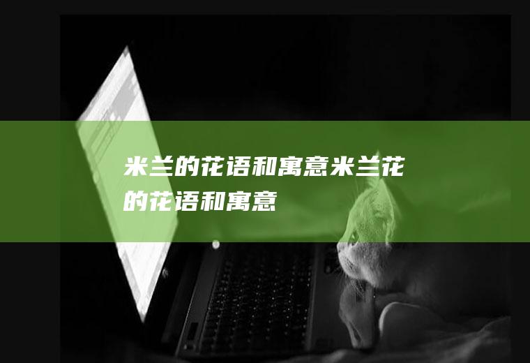 米兰的花语和寓意(米兰花的花语和寓意)