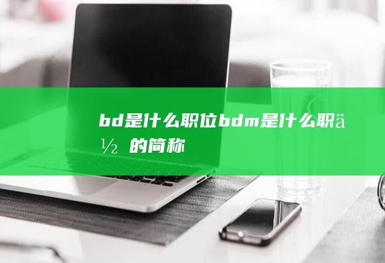 bd是什么职位(bdm是什么职位的简称)