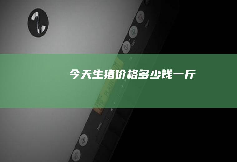 今天生猪价格多少钱一斤