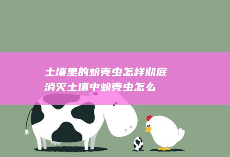土壤里的蚧壳虫怎样彻底消灭,土壤中蚧壳虫怎么办