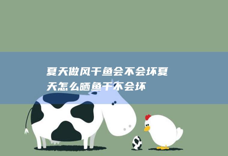 夏天做风干鱼会不会坏(夏天怎么晒鱼干不会坏)